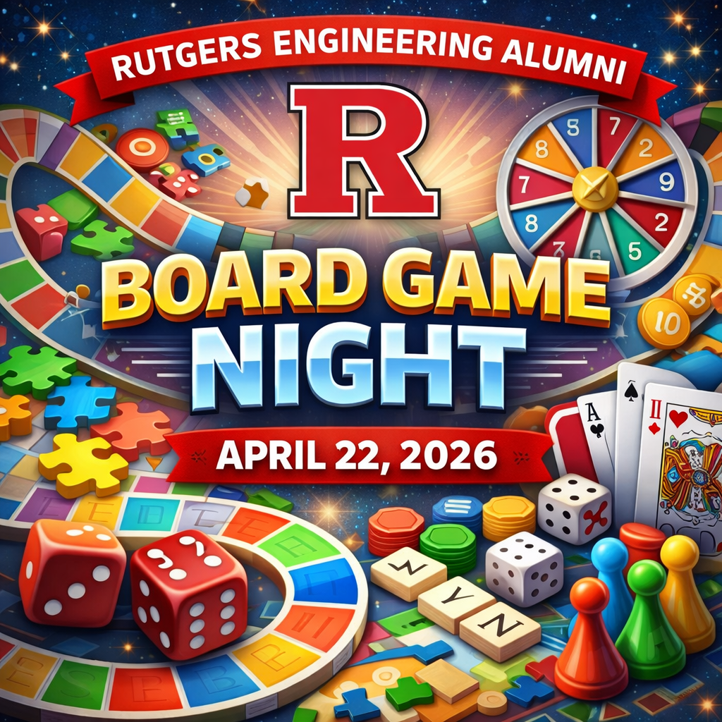 Engineering Game Event Board Game Night REA 2026 - School of Engineering Alumni
